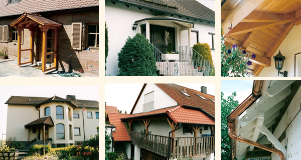 Haustür-Vordächer